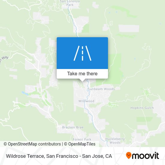 Wildrose Terrace map