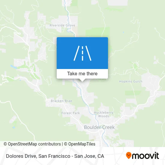 Dolores Drive map