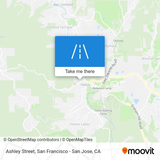 Mapa de Ashley Street