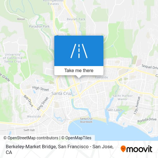 Berkeley-Market Bridge map