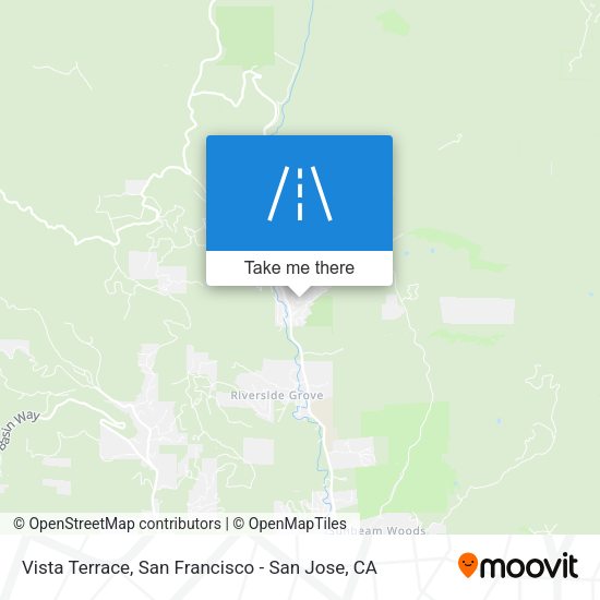Mapa de Vista Terrace