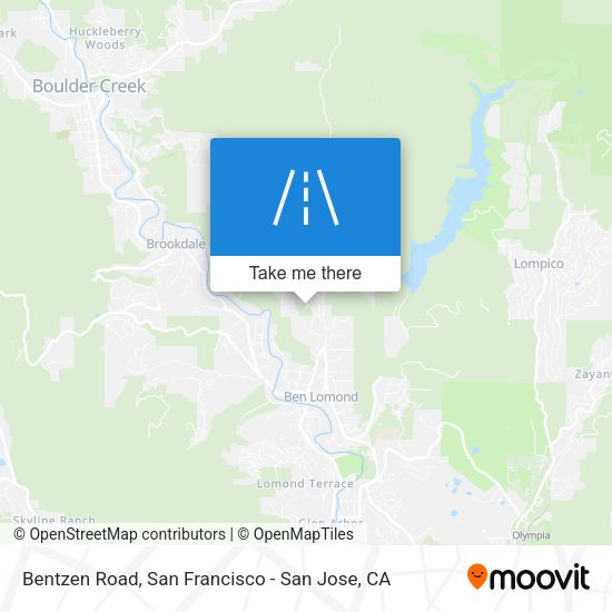 Mapa de Bentzen Road