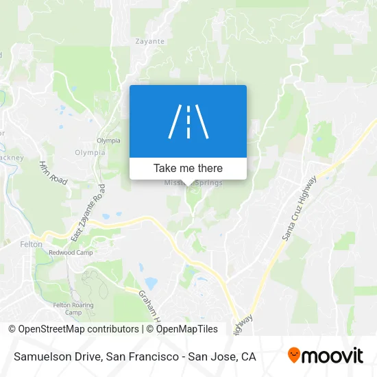 Samuelson Drive map