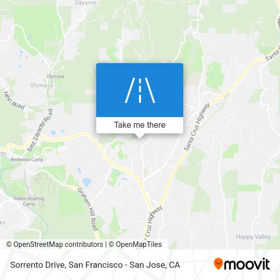 Mapa de Sorrento Drive