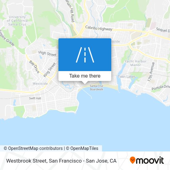 Westbrook Street map