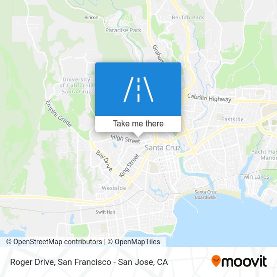 Mapa de Roger Drive