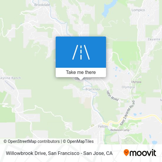 Mapa de Willowbrook Drive