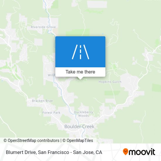 Mapa de Blumert Drive