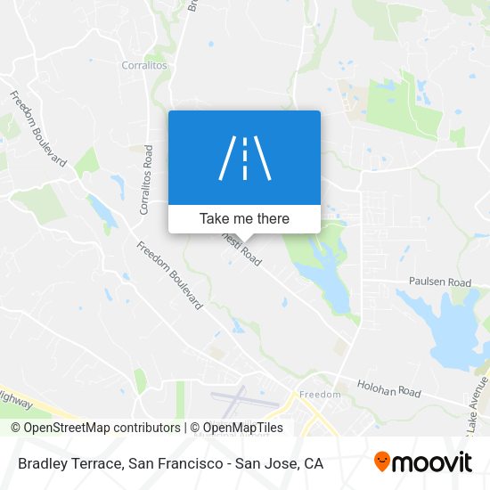 Mapa de Bradley Terrace