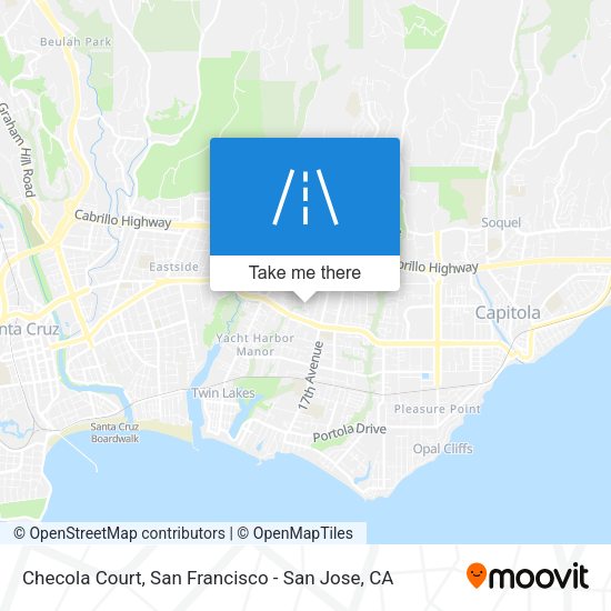 Mapa de Checola Court