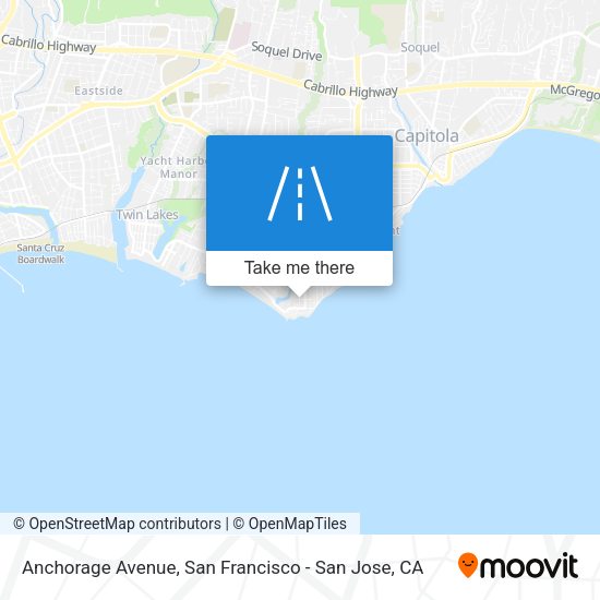Mapa de Anchorage Avenue