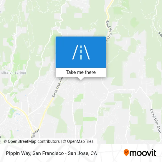 Pippin Way map