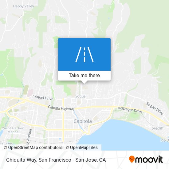 Mapa de Chiquita Way