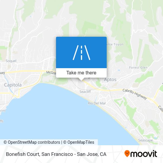 Mapa de Bonefish Court