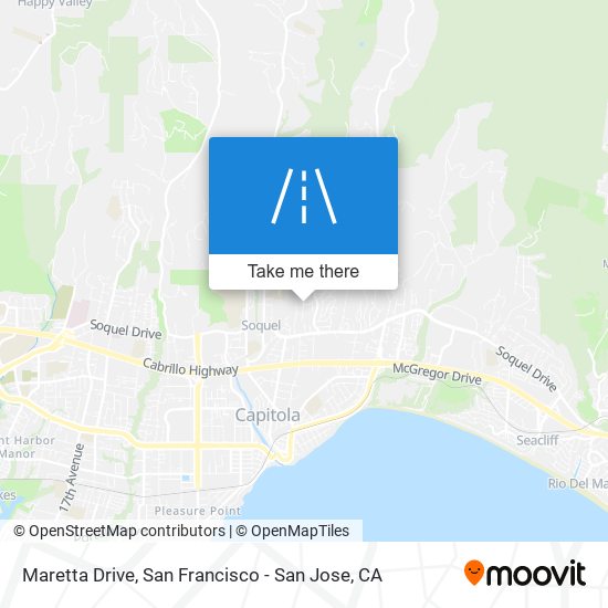 Maretta Drive map