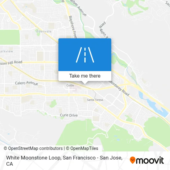 White Moonstone Loop map