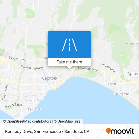 Mapa de Kennedy Drive