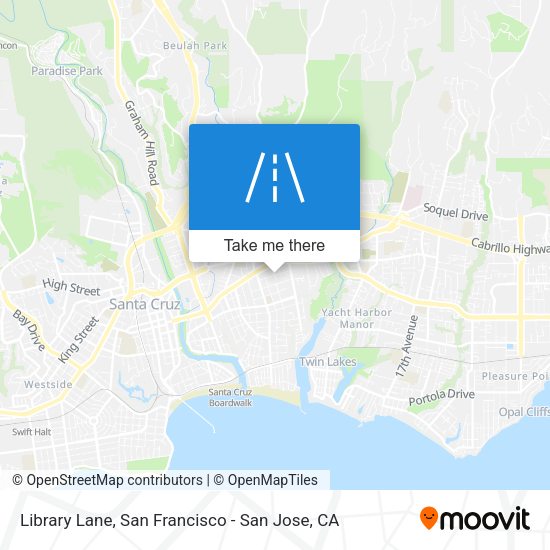 Mapa de Library Lane