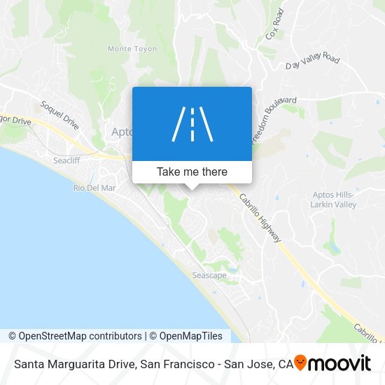 Santa Marguarita Drive map