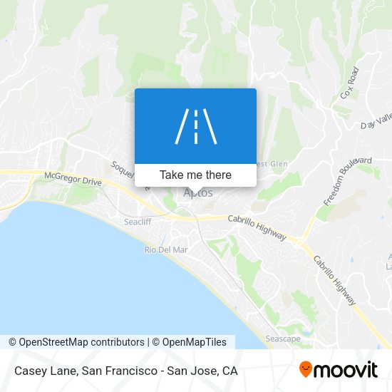 Mapa de Casey Lane