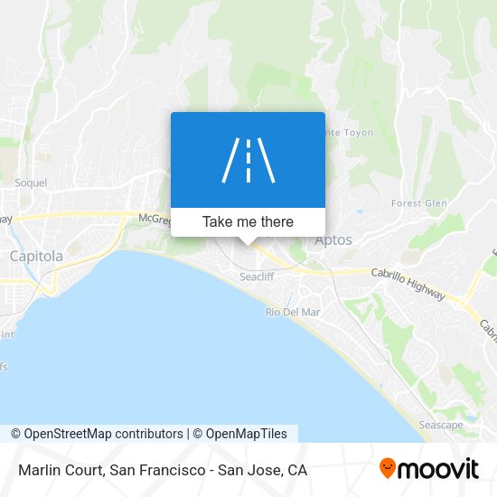 Mapa de Marlin Court