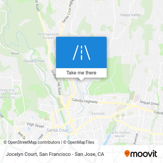 Mapa de Jocelyn Court