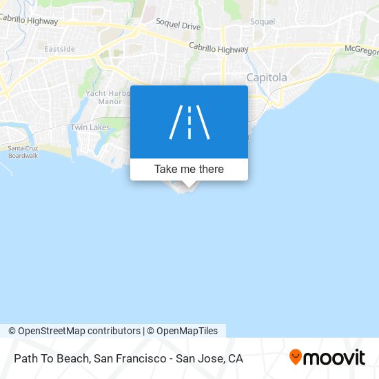 Path To Beach map