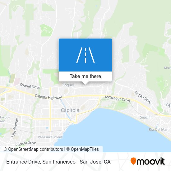 Mapa de Entrance Drive