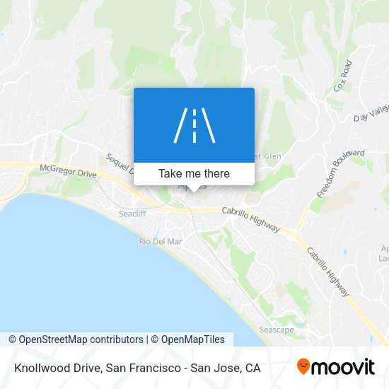 Mapa de Knollwood Drive
