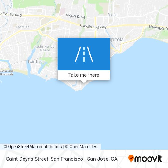 Saint Deyns Street map