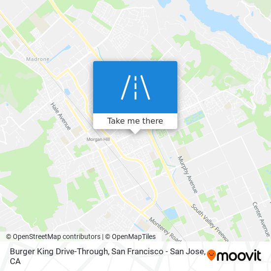 Burger King Drive-Through map