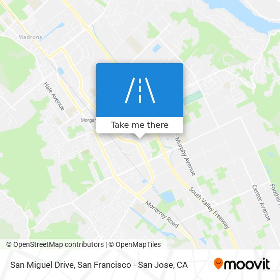 San Miguel Drive map