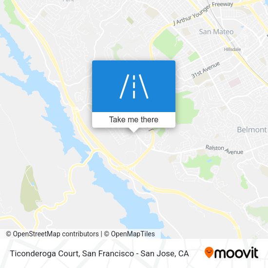 Mapa de Ticonderoga Court