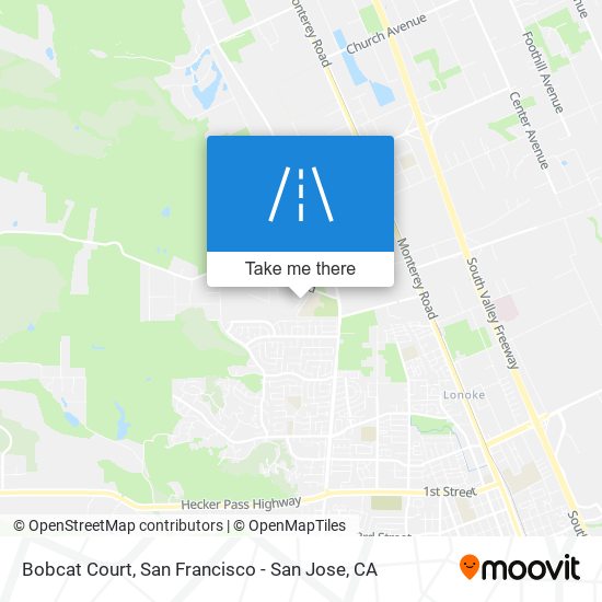Mapa de Bobcat Court