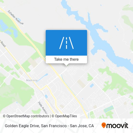 Mapa de Golden Eagle Drive