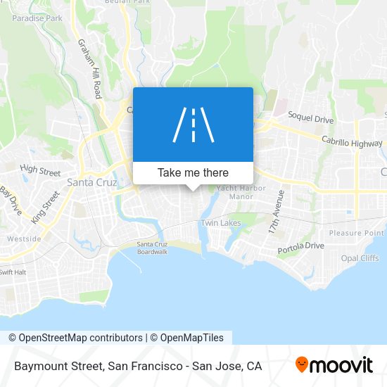 Baymount Street map