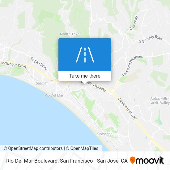 Mapa de Rio Del Mar Boulevard