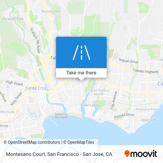 Montesano Court map