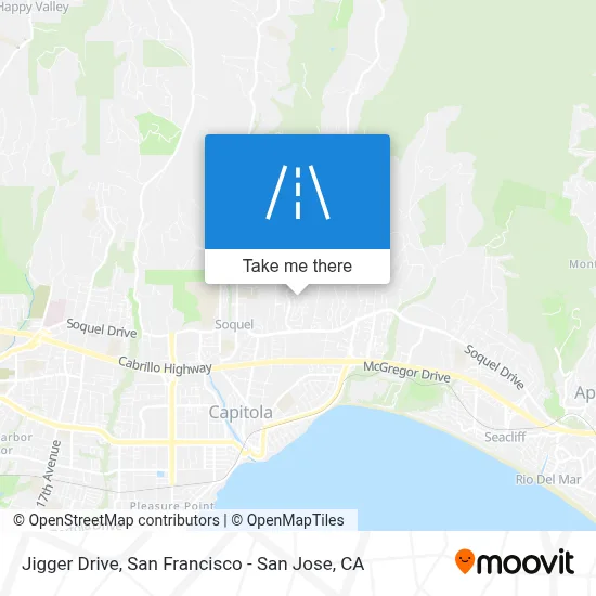 Jigger Drive map