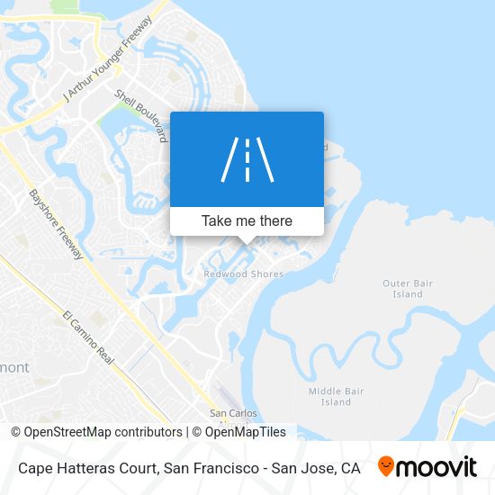 Cape Hatteras Court map