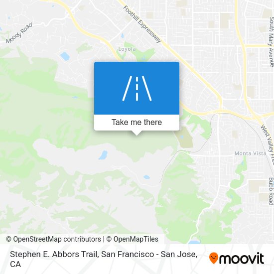 Stephen E. Abbors Trail map