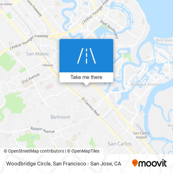 Mapa de Woodbridge Circle