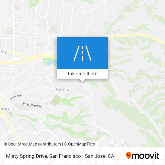 Misty Spring Drive map
