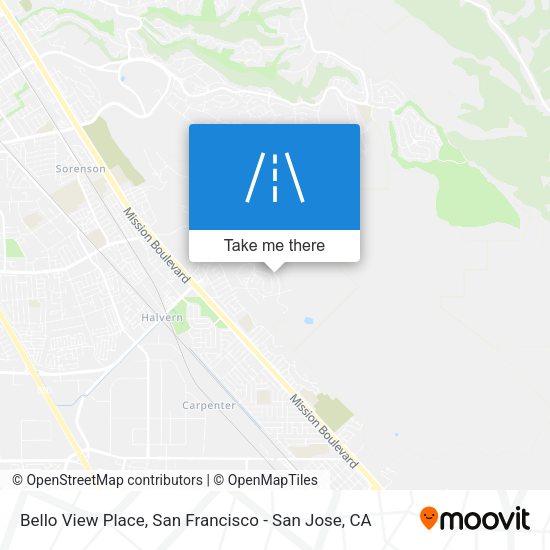Bello View Place map