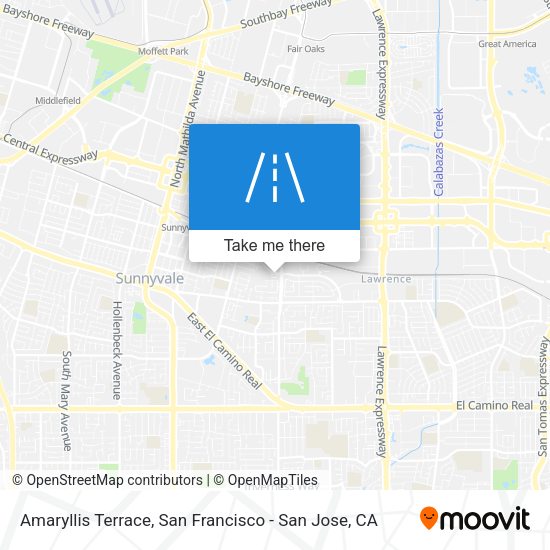 Amaryllis Terrace map