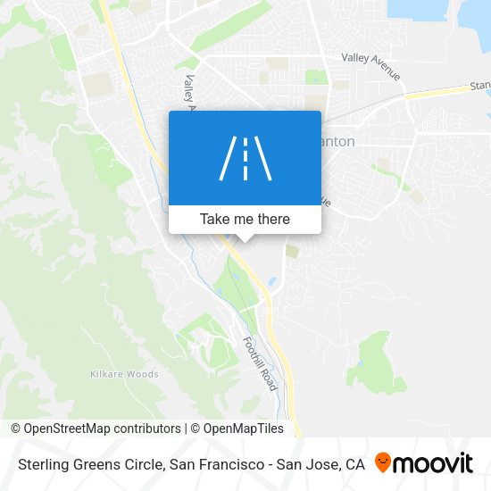 Mapa de Sterling Greens Circle