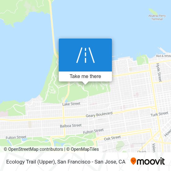 Mapa de Ecology Trail (Upper)
