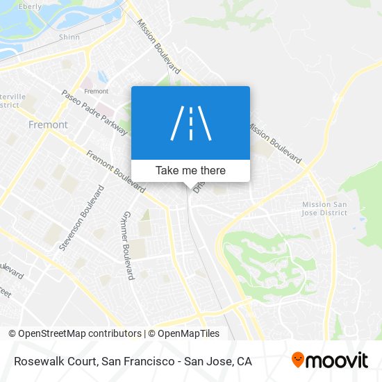 Rosewalk Court map