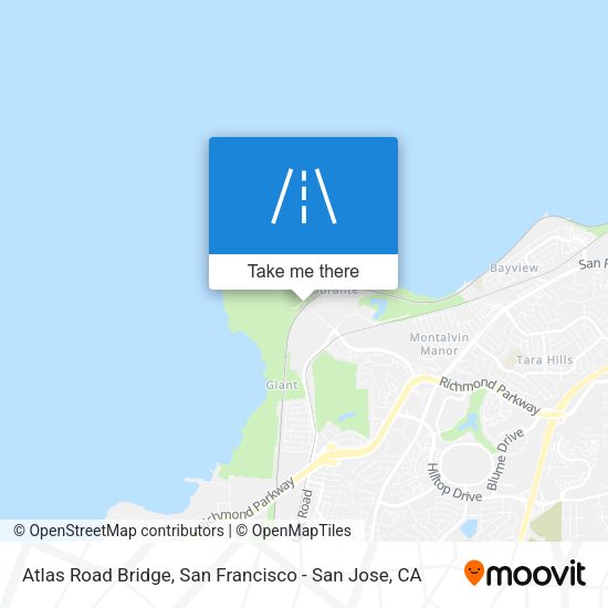 Mapa de Atlas Road Bridge