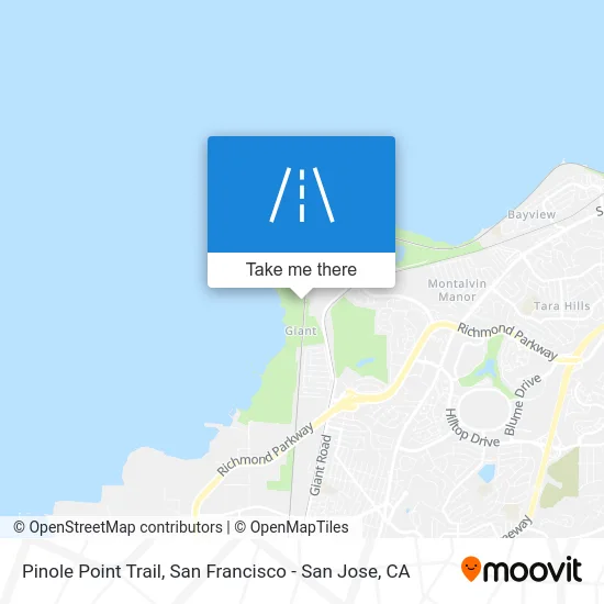 Pinole Point Trail map